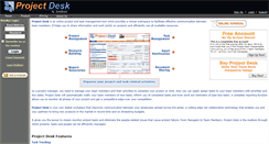 Desktop Screenshot of projectdesk.net