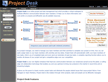 Tablet Screenshot of projectdesk.net